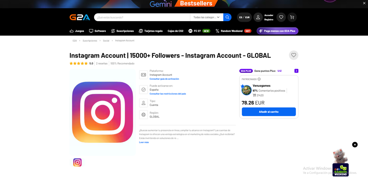 Perfiles de Instagram: construirlos, hacerlos crecer y venderlos